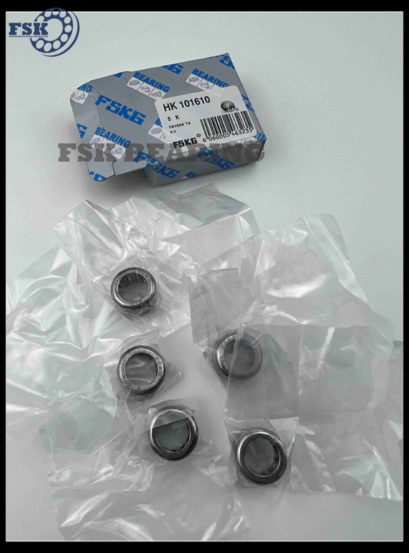 High Speed HK101610 , HK10×16×10 Miniature Needle Roller Bearing Metal Cage
