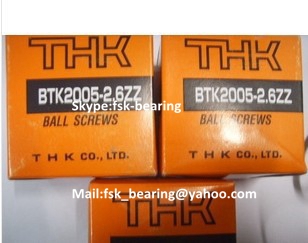 Το καρύδι βιδών BTK2005A/BTK2005-2.6ZZ κανένα φορτώνει εκ των προτέρων τον τύπο κυλημένης βίδας σφαιρών 0