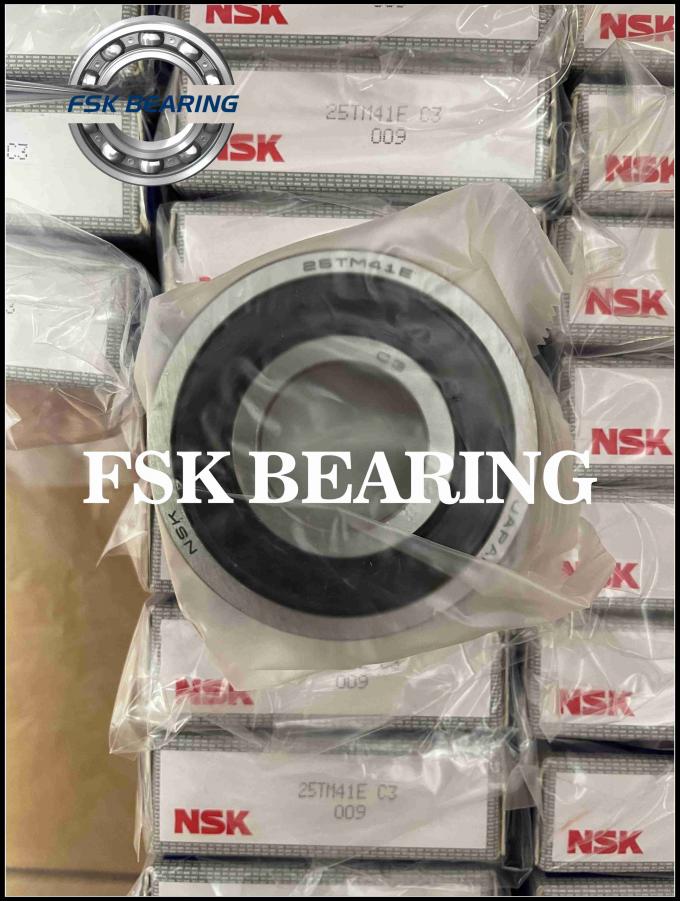 FSK που αντέχει το βαθύ ένσφαιρο τριβέα αυλακιού 28TM12 28 × 62 × 17 αυτόματου χιλ. ρουλεμάν ροδών 1